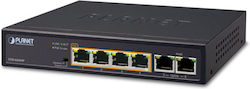 Planet FSD-604HP Unmanaged L2 PoE+