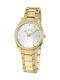 Jacques Lemans Uhr mit Gold Metallarmband LP-133I