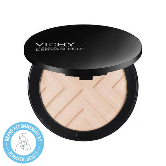 Vichy Dermablend Covermatte Compact Powder Foundation SPF25 15 Opal 9.5gr