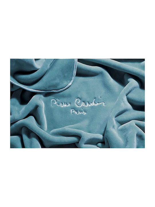 Pierre Cardin Nancy 545 Blanket Spanish Velvet Queen 220x240cm. PC-20151054571 71 Laguna