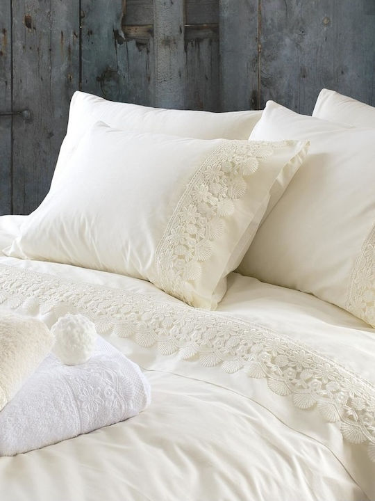 Rythmos Olivine Bridal Sheet Set Super Double 4...