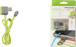 Dunlop Loop Winkel (90°) / Flach USB 2.0 auf Mi...