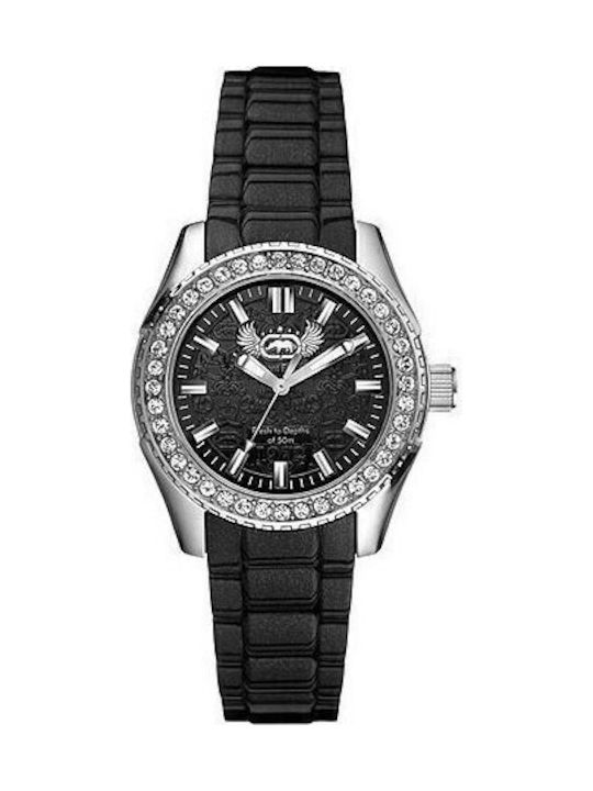 Marc Ecko Γυναικείο Ρολόι 36mm Μπαταρίας με Μαύ...