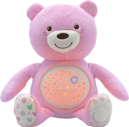 Chicco Sleep Toy First Dreams Baby Bear made of Fabric with Music for 0++ Months
