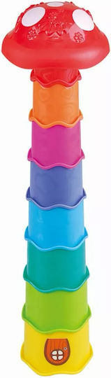 Playgo Stacking Toy Mushroom Learning Tower for 12++ Months