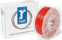 Real Filament PLA 3D Printer Filament 1.75mm Red 1kg 1pc Spool
