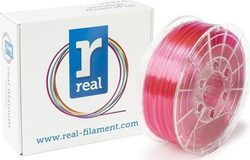 Real Filament PETG 3D Printer Filament 1.75mm Translucent Magenta 1kg