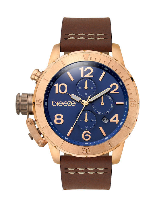 Breeze Kryptonite Ανδρικό Ρολόι 49mm Χρονογράφο...