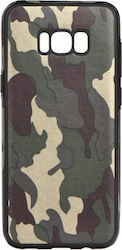 Senso CAMOUFLAGE COVER Umschlag Rückseite Silikon Khaki (Galaxy S8+) SECASAMS8PG