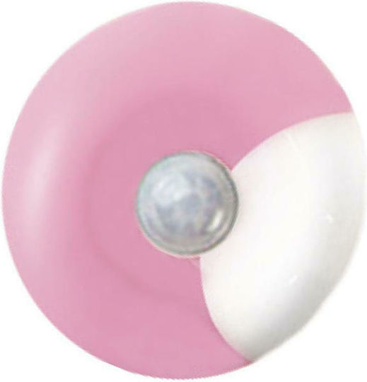 Aca Night Light LED UFO Power Pink Cold with Sensor