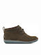 Camper Beetle Kids Boots with Lace Brown