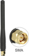 DeLock ISM 433 MHz Internal Wi-Fi Antenna Omnidirectional 2.5dBi with SMA Connection