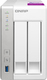QNap TS-231P2-4G NAS Turm mit 2 Steckplätzen für HDD/SSD und 2 Ethernet-Anschlüsse