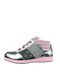 Lelli Kelly Kids Sneakers High LK6506 Gray LK6506-AT01