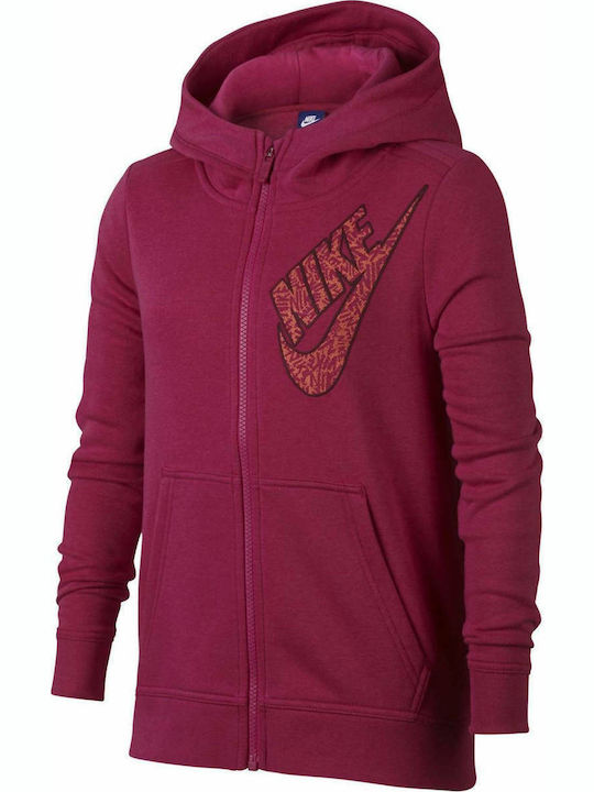 Nike Παιδική Ζακέτα Φούξια