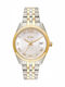 Jcou Queen's Mini Women's Watch with Silver Metal Bracelet