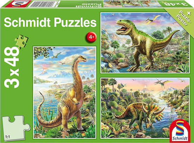 Kids Puzzle Δεινόσαυροι for 4++ Years 48pcs Schmidt Spiele