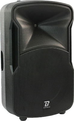 BoomToneDj PRO15-DSP Aktiv Sprecher PA 500W mit Woofer 15" 49x43x76.5cm.