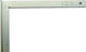 Luckhaus Angle Ruler Blacksmiths Metallic with Rabbet Length 20cm