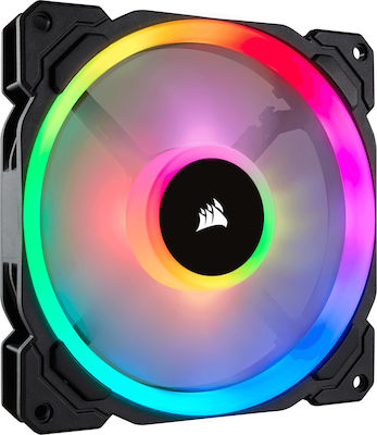 Corsair LL140 RGB Вентилатор за кутия с връзка 4-изводна ШИМ 1бр