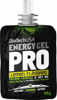 Biotech USA Energy Gel Pro με Γεύση Λεμόνι 60gr