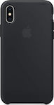 Apple Silicone Case Black (iPhone X)