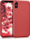 KWmobile TPU Задна Корица Силикон Червена iPhone X / XS