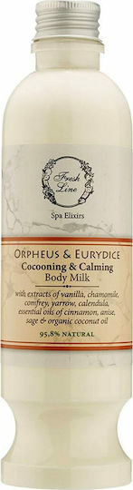 Fresh Line Feuchtigkeitsspendende Lotion Körperpflege mit Duft Vanille für Alle Hauttypen 250ml