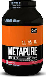 QNT Metapure Zero Carb Whey Isolate Whey Protein with Flavor Strawberry 908gr