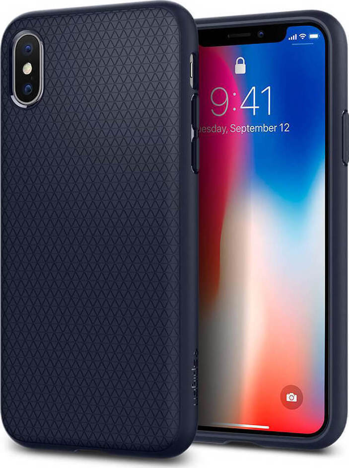 Spigen Liquid Air Midnight Blue (iPhone X) Skroutz.gr