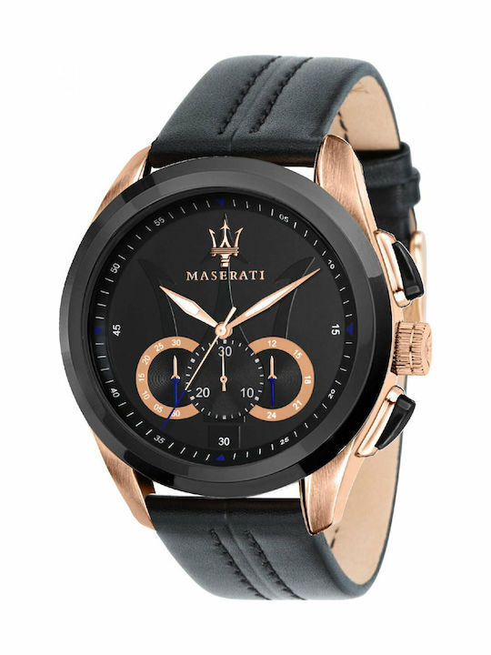 Maserati Traguardo Men's Watch 45mm Chronograph...