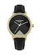 Daisy Dixon Jade Watch with Black Leather Strap