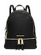 Michael Kors Rhea Medium Leather Women's Bag Backpack Black 30S5GEZB1L-001