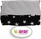 Minene Fußsack / Abdeckung Black Stars Kinderwagen Fußsack