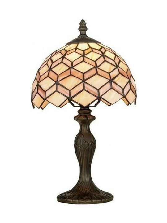 Fan Europe Liberty L1 Vintage Table Lamp E14 Multicolour/Brown 352253