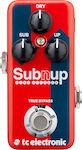 TC Electronic Sub N Up Mini Pedals Effect Octaver Electric Guitar and Electric Bass