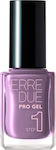 Erre Due Pro Gel Shimmer Βερνίκι Νυχιών Μακράς Διαρκείας 535 Fuzzy Slippers 12ml