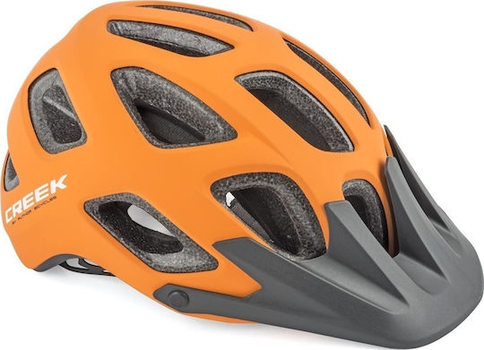 Author Creek HST 09001490 Mountain Bicycle Helmet Orange