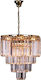 Elmark Daliss Chandelier with Crystals 5xE14 Gold 955DALISS5