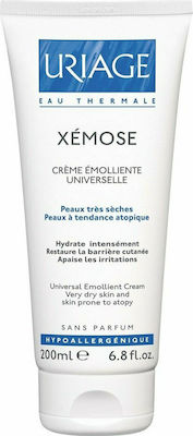 Uriage Xemose Universal Emollient Cream Feuchtigkeitsspendende Creme Körper für empfindliche Haut 200ml