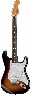 Fender Ηλεκτρική Κιθάρα Dave Murray με HHH Διάταξη Μαγνητών και Tremolo Ταστιέρα Rosewood σε Χρώμα 2-Color Sunburst