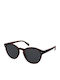 Polaroid Men's Sunglasses with Brown Tartaruga Plastic Frame and Black Polarized Lens PLD6034/S N9P/M9