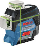 Bosch GLL 3-80 CG Professional Autonivelant Linie Nivel cu laser Raza verde