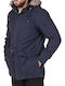 Emerson Men's Winter Parka Jacket Navy Blue