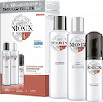 Nioxin System 4 Loyalty Kit for Colored Hair Σετ Περιποίησης Μαλλιών κατά της Τριχόπτωσης με Σαμπουάν 3τμχ