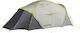 Salewa Sierra Leone III Campingzelt Klettern Gray mit Doppeltuch 4 Jahreszeiten für 3 Personen Wasserdicht 3000mm 365x200x106cm