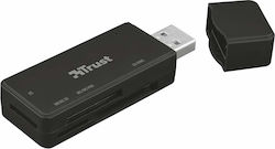 Trust Nanga Cititor de Carduri USB 3.1 pentru /S/D/ /m/i/c/r/o/S/D/ /M/e/m/o/r/y/S/t/i/c/k/ / / /