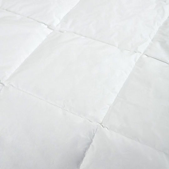 Vesta Home Duvet Queen Down 220x230cm Luxor Light White 10.5 togs Togs