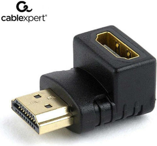Cablexpert A-HDMI90-FML Μετατροπέας HDMI male σε HDMI female