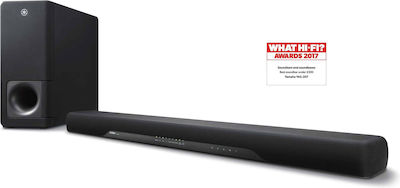 Yamaha YAS-207 Soundbar 200W 2.1 με Ασύρματο Subwoofer και Τηλεχειριστήριο Μαύρο